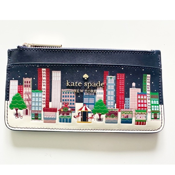 kate spade Bags Kate Spade Winter Wonders Large Slim Card